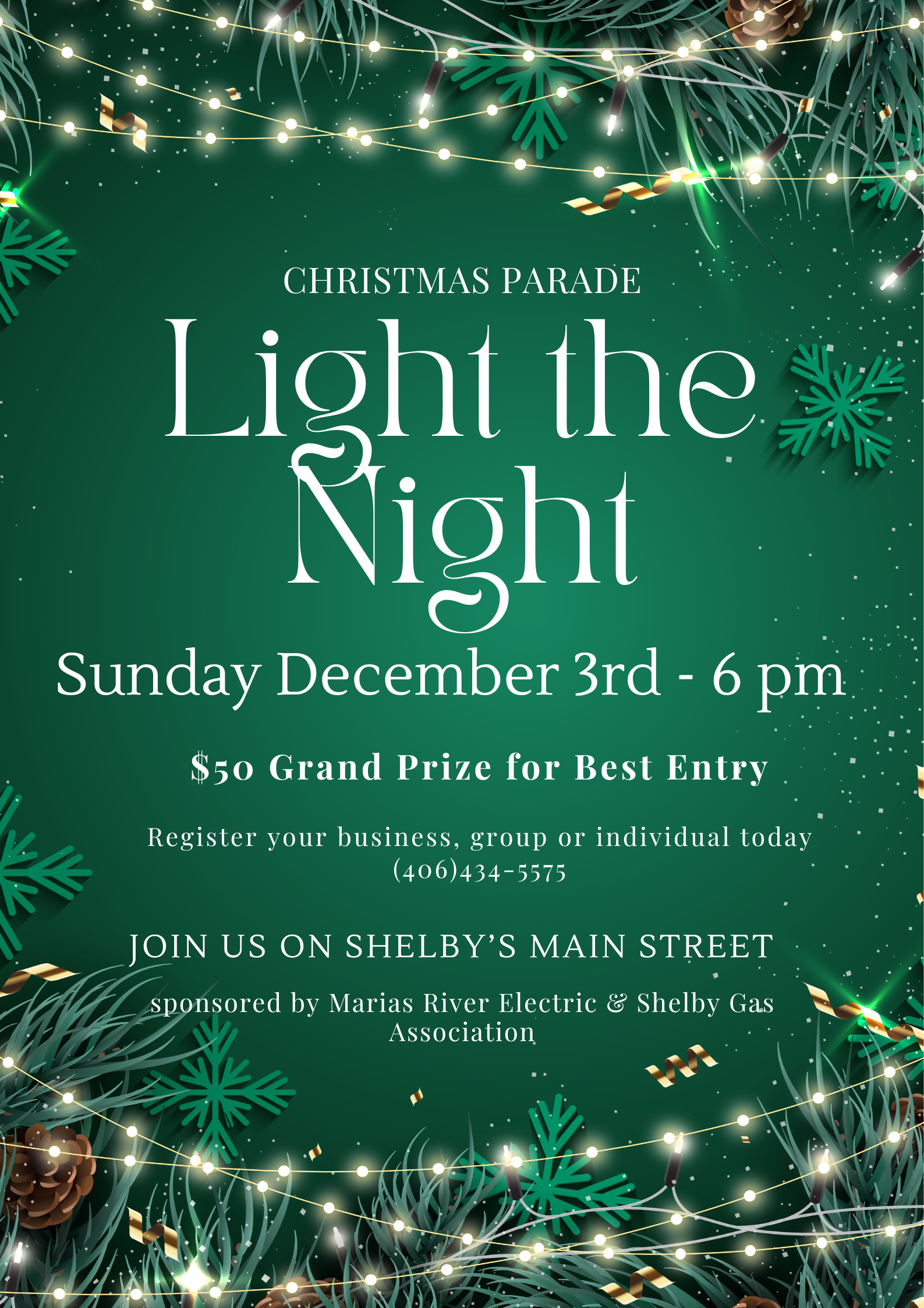 Contact us today for more information on participating (406)434-5575